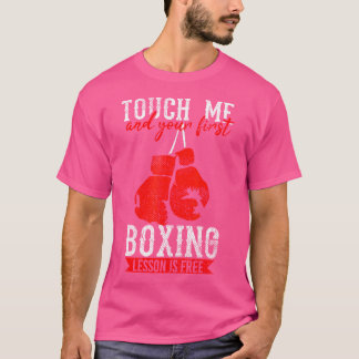 Camiseta Guantes De Entrenamiento De Boxeo Lección Gratuita