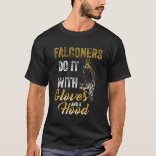 Camiseta Guantes de halconeros Halconería Halcón halconero