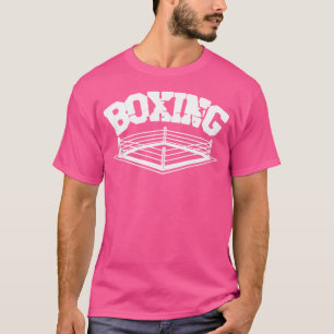 Camiseta Guantes del anillo de boxeo Combate con punzonaje