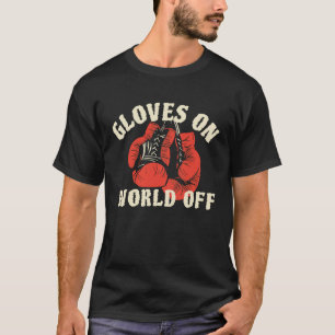 Camiseta Guantes En El Mundo Del Boxeo