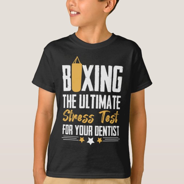 Camiseta Guantes G de boxeo de sombra, kickboxing, boxeador (Anverso)