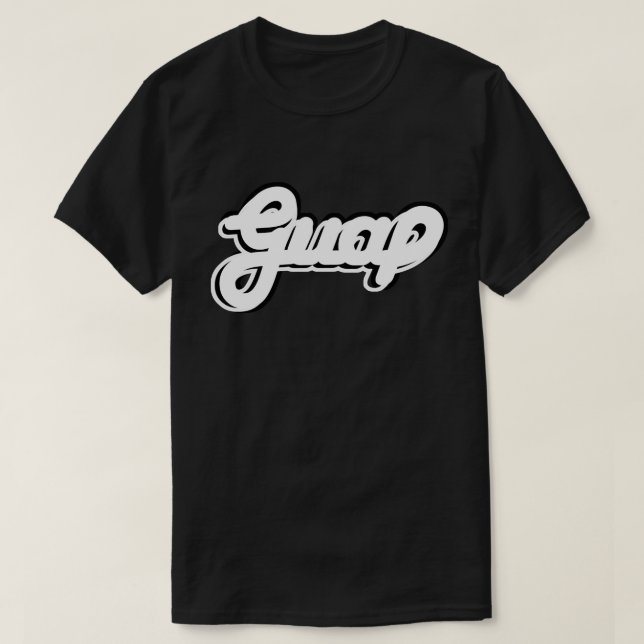 Camiseta Guap en 100 (Diseño del anverso)