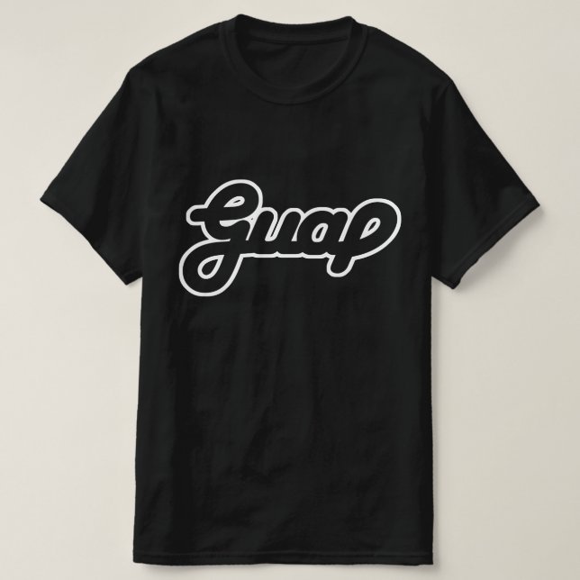 Camiseta Guap on 100 (Diseño del anverso)