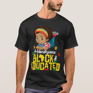 Camiseta Guapo Black Educated Black History Kids Boys Af