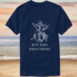 Camiseta Guapo Kitty Hawk North Carolina Anchor
