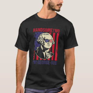 Camiseta Guapo No Georgeous Washington Funny 4 De Julio