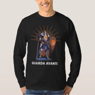 Camiseta GUARDA AVANTI Lema de los Caballeros Templarios