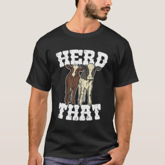 Camiseta Guarda ese gracioso regalo de ganadero para granje