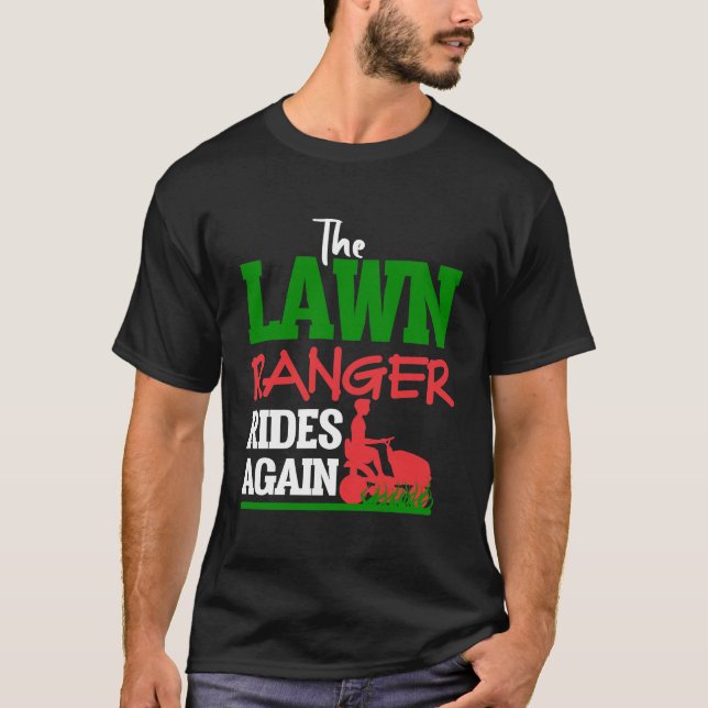 Camiseta Guardabarros de remolque de remolque de césped (Anverso)