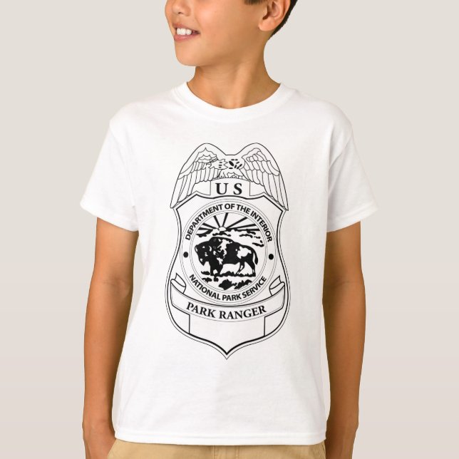 Camiseta Guardabosques de National Park Service (Anverso)