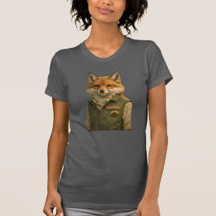 Camiseta Guardabosques de zorro - Tri‑Blend de Bella+Canvas