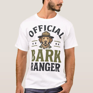 Camiseta Guardabosques Oficial Perro Gráfico Vintage_1