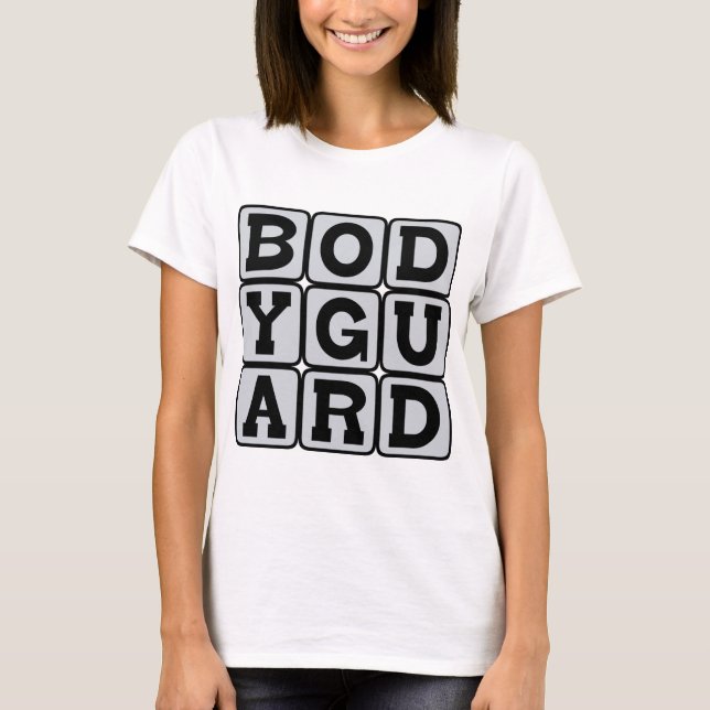 Camiseta Guardaespaldas, Protector Personal (Anverso)