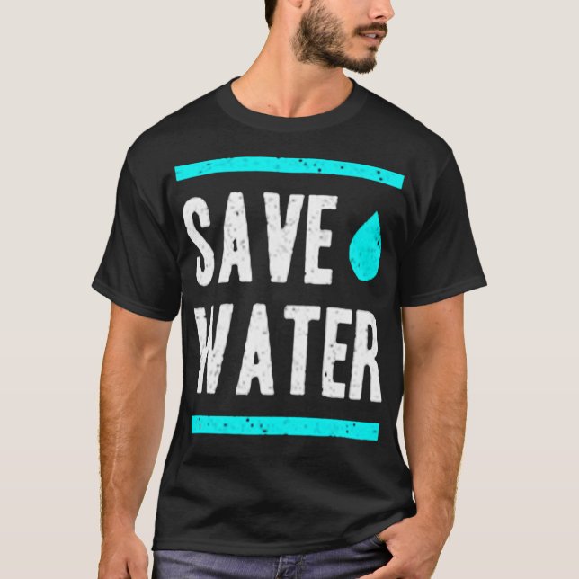 Camiseta Guardar agua (Anverso)