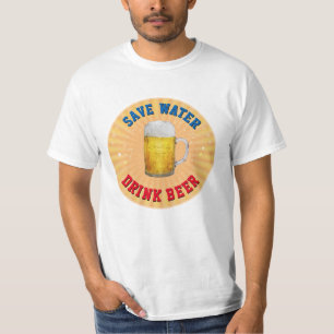 Camiseta Guardar agua - Bebida Cerveza
