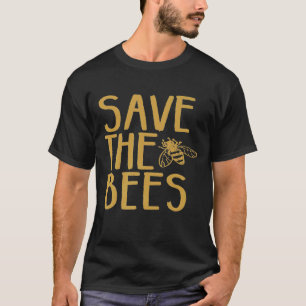 Camiseta Guardar El Tee Gráfico De Beekeeper De Las Abejas