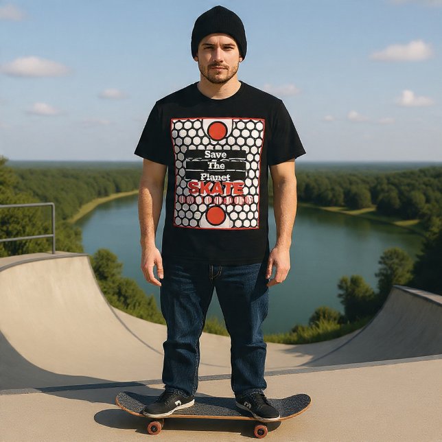 Camiseta Guardar La Pista De Patinaje Planeta (Subido por el creador)