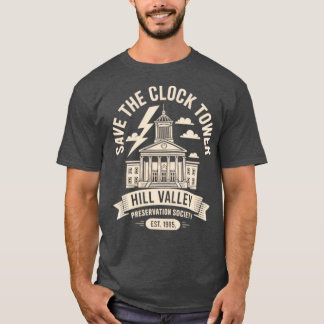 Camiseta Guardar la torre de reloj clásica