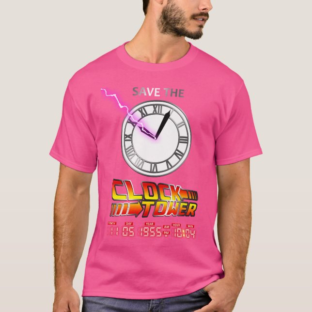 Camiseta Guardar la torre del reloj (Anverso)