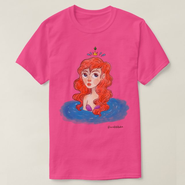 Camiseta guardar las sirenas (Diseño del anverso)