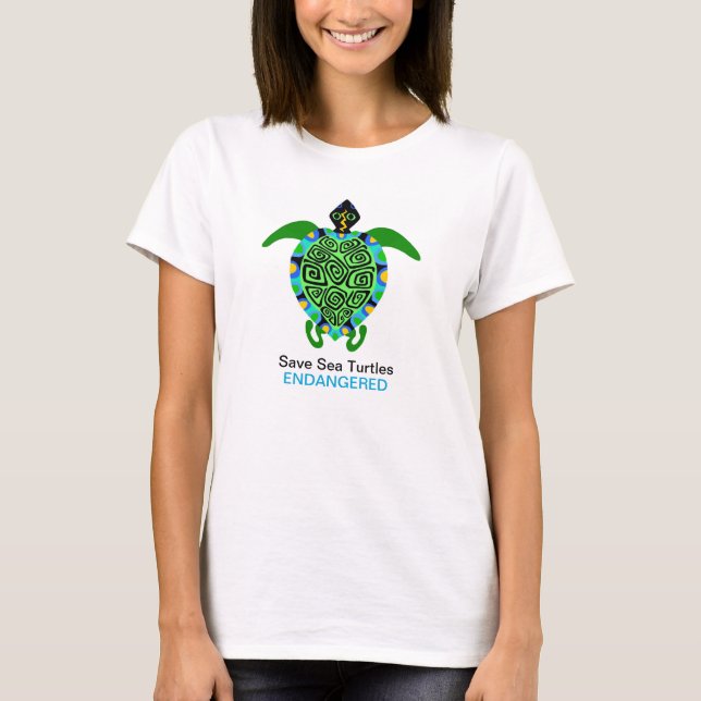 Camiseta Guardar las TORTURAS del mar - Gráfico animal en p (Anverso)