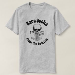Camiseta Guardar libros de los fascistas