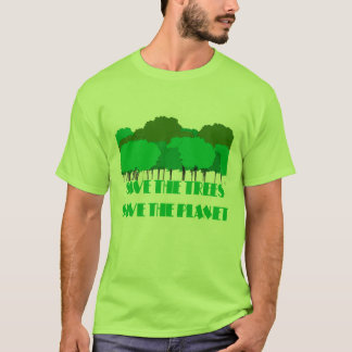 CAMISETA GUARDAR LOS ÁRBOLES GUARDAR EL PLANETA