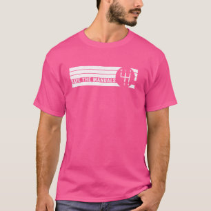 Camiseta Guardar Los Manuales Transmisión Manual De 4 Veloc