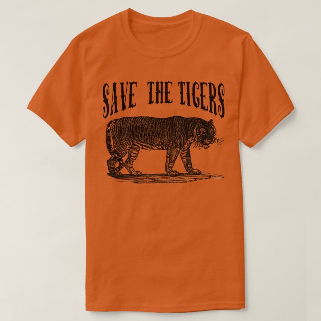 CAMISETA GUARDAR LOS TIGRES (Diseño del anverso)