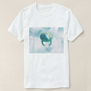 Camiseta Guardar Manatees Manatee Watercolor Art