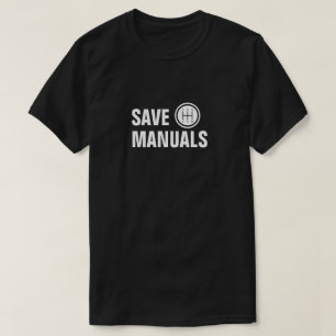 CAMISETA GUARDAR MANUALES DE CAMBIO ESTÁNDAR