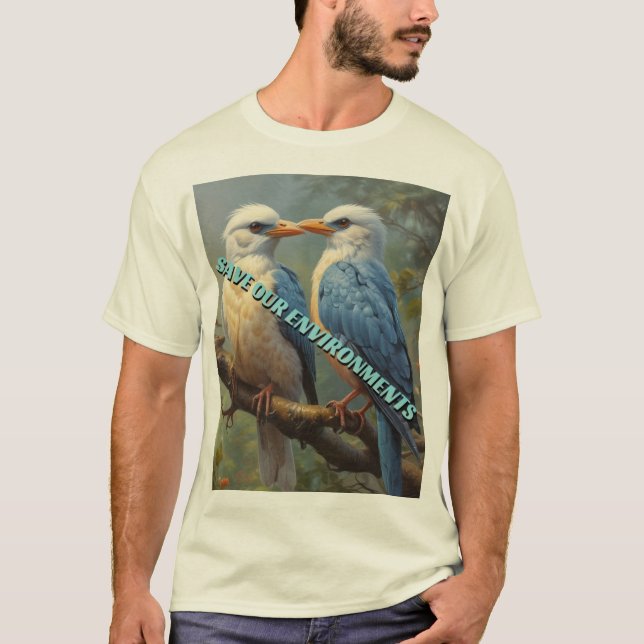CAMISETA GUARDAR NUESTROS ENTORNOS (Anverso)