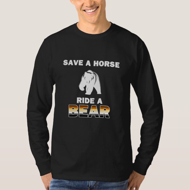 Camiseta Guardar un caballo (Anverso)