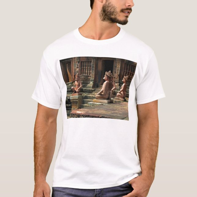 Camiseta Guardas del templo de Banteay Srei (Anverso)