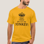 Camiseta Guarde A'had y Gan el mono<br><div class="desc">¡No hay mejor consejo que esto! pues los patrón de la barra de mono confirmarán.</div>