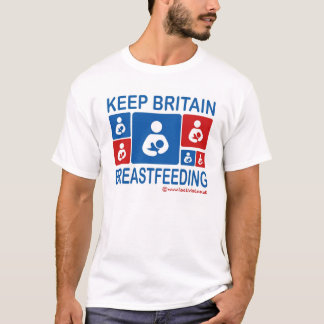 Camiseta Guarde el amamantamiento de Gran Bretaña
