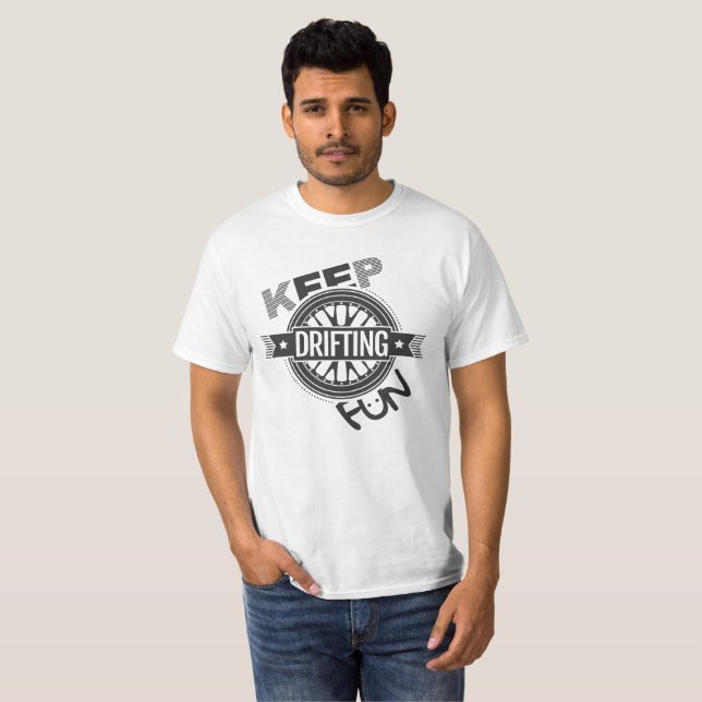 Camiseta Guarde el derivar de la diversión - CarCorner (Anverso completo)