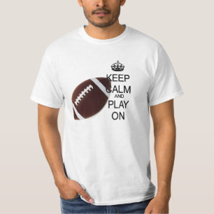 Camiseta Guarde el fútbol de la calma y del juego
