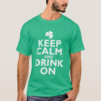 Camiseta Guarde el humor tranquilo del día del St Patricks