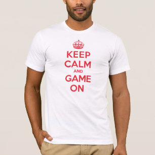 Camiseta Guarde el juego tranquilo