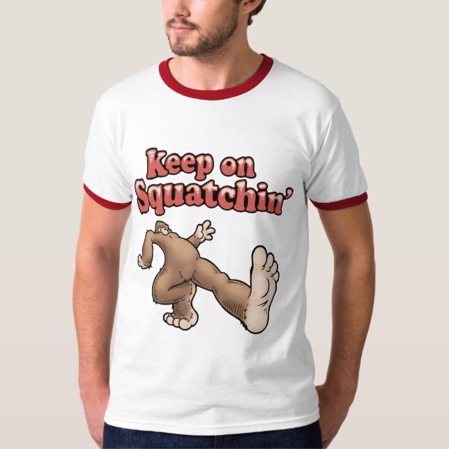 Camiseta Guarde en Squatchin (Anverso)