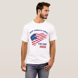 Camiseta Guarde la bandera gráfica moderna del gran otra