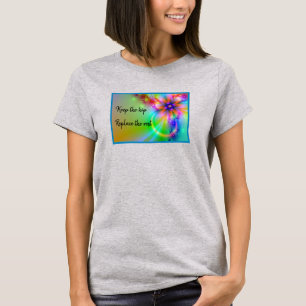 Camiseta Guarde la cadera. Substituya el resto
