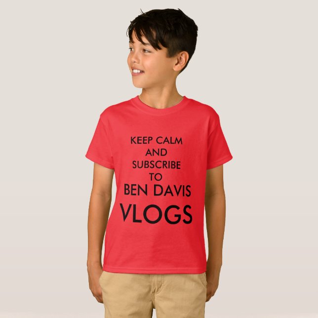 Camiseta Guarde la calma (Anverso completo)