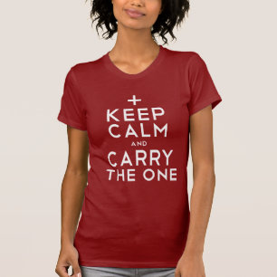Camiseta Guarde la calma - edición de la adición