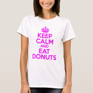 CAMISETA GUARDE LA CALMA PARA COMER LOS ANILLOS DE ESPUMA
