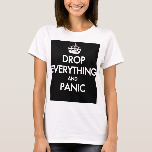 Camiseta ¿Guarde la calma? ¡Pfft! (Anverso)