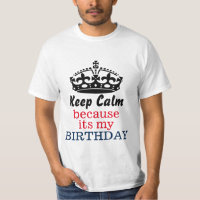 Guarde la calma porque su mi cumpleaños