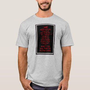 Camiseta Guarde la calma - Sean de los muertos