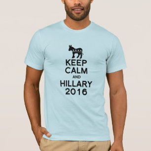 CAMISETA GUARDE LA CALMA Y A HILLARY 2016 - .PNG